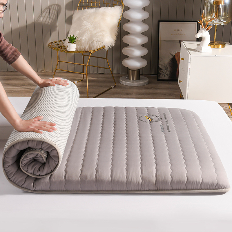 Picture of Soy Fiber Mattress Soft Cushion Foldable Student Dormitory Tatami Mattress Mattress Floor Sleeping Mat Wholesale