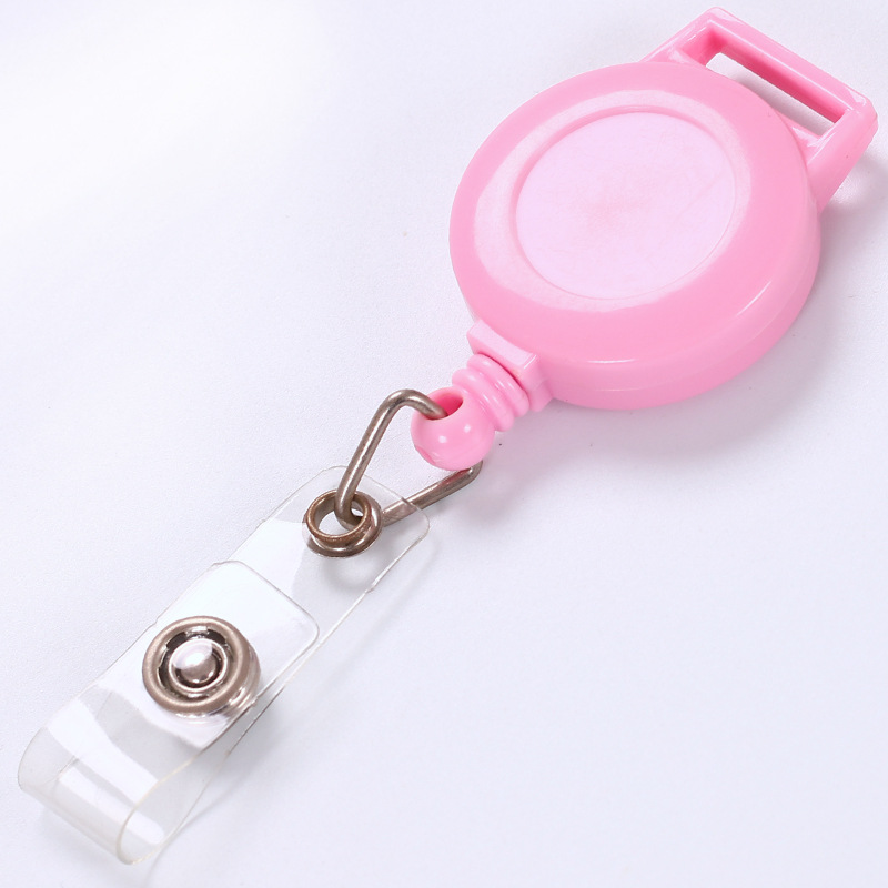 Picture of Autumn Rain 15mm Ribbon Square Ear Plastic Easy Pull Buckle Certificate Lanyard Easy Pull Breast Card Telescopic Buckle Telescopic Buckle