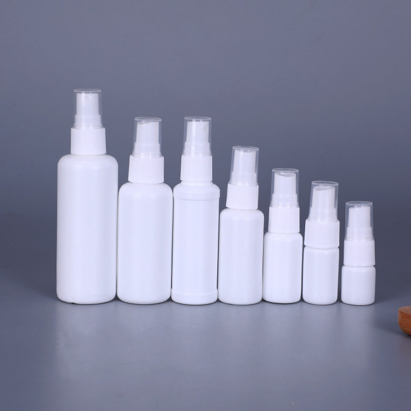 Wholesale Pe Spray Bottle, Alcohol Disinfection Small Spray Bottle, Cosmetic Dispensing Bottle, White Light-Proof Spray Bottle, Empty Sample Bottle