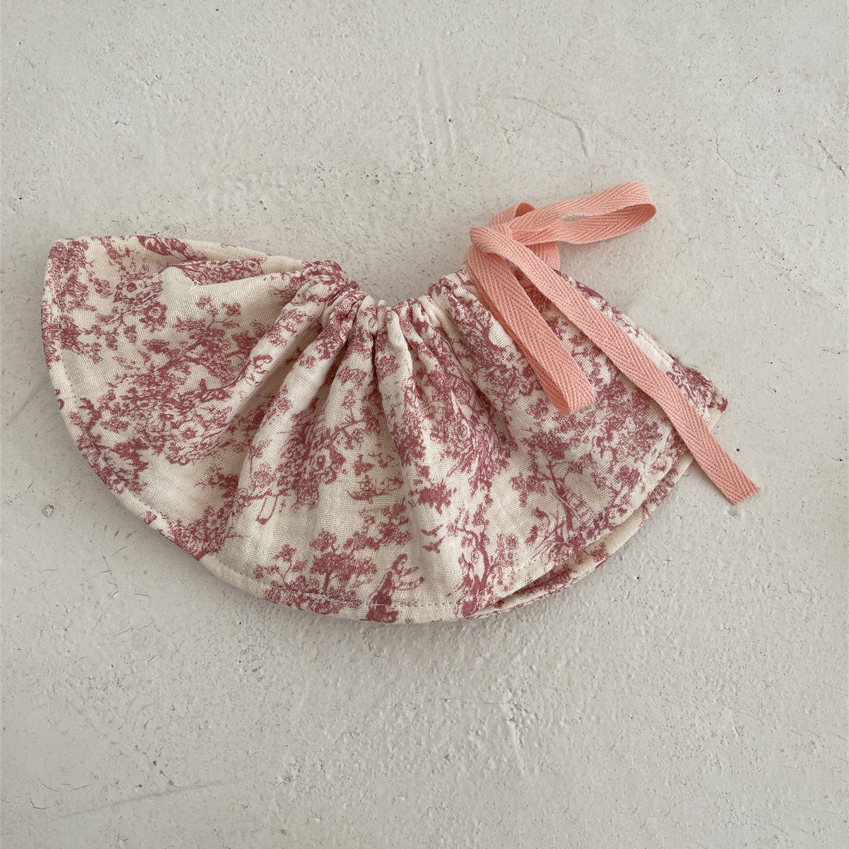 Picture of Newborn baby 4 layers cotton yarn saliva towel gauze bib tether baby saliva towel anti-spitting bib