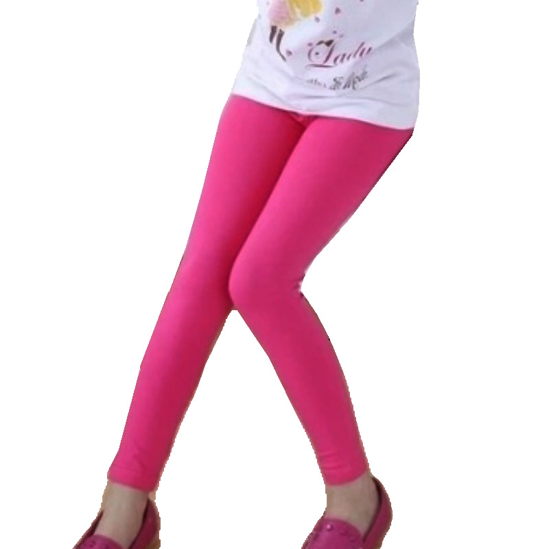Picture of 2021 new summer children's pants thin girls' leggings children's modal nine-point bottom pants foreign trade children's clothing wholesale
