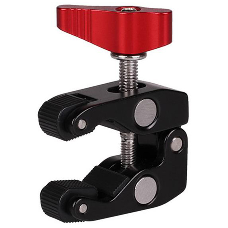 Picture of Lamp stand magic arm C strong clamp bicycle pipe clamp photography crab clamp desktop strange hand mechanical arm crab clamp clamp