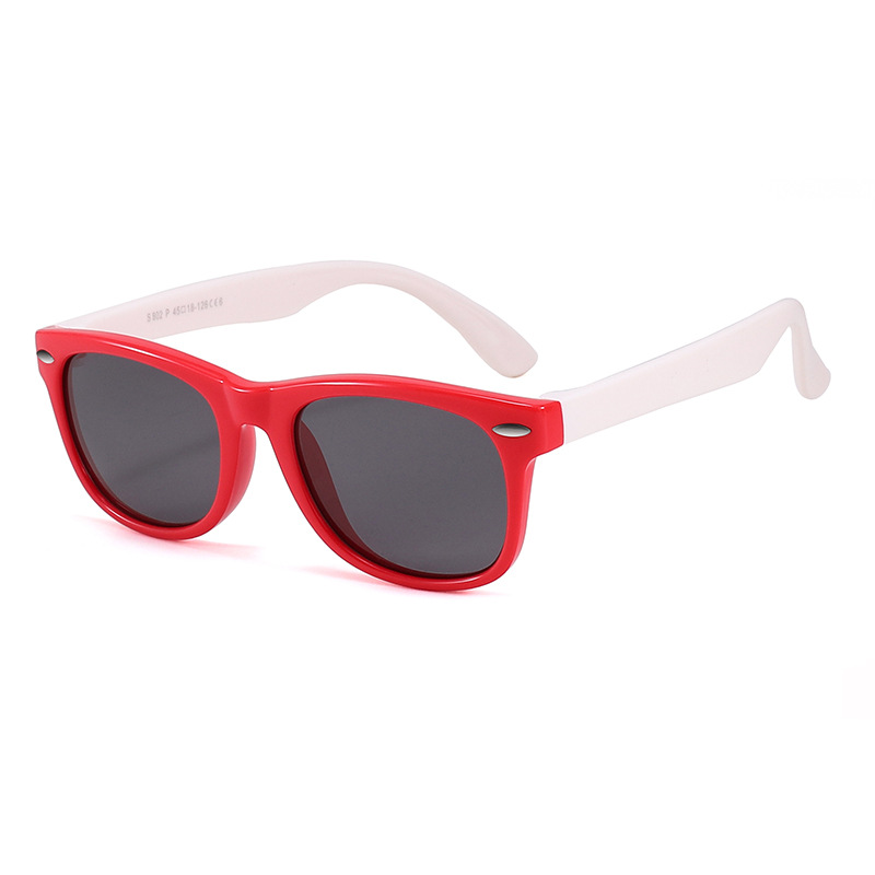 Picture of Factory new spot wholesale silicone UV protection sunglasses baby glasses polarized children sunglasses 802