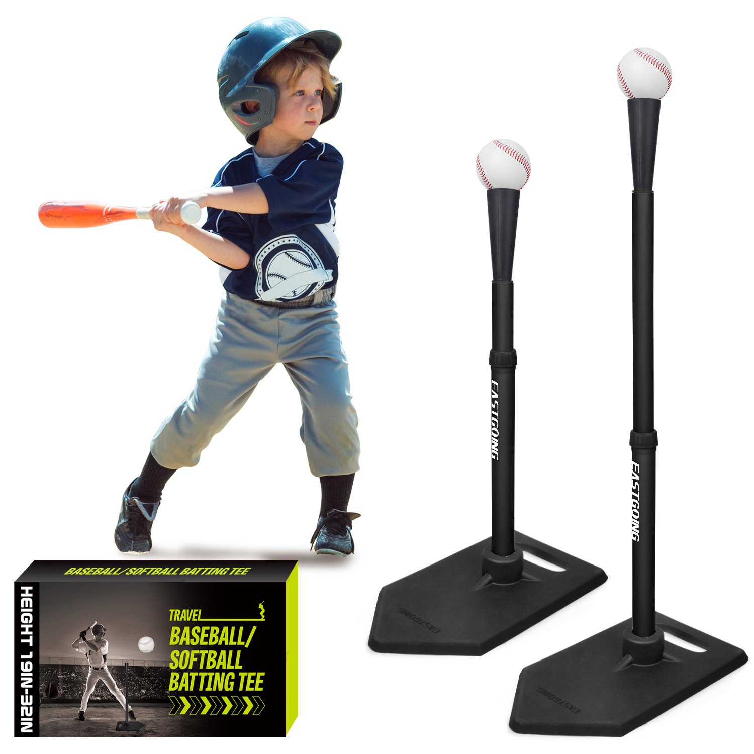 Adjustable Height Softball Batting Seat Trainer Baseball Practice Seat Softball Batting t Stand