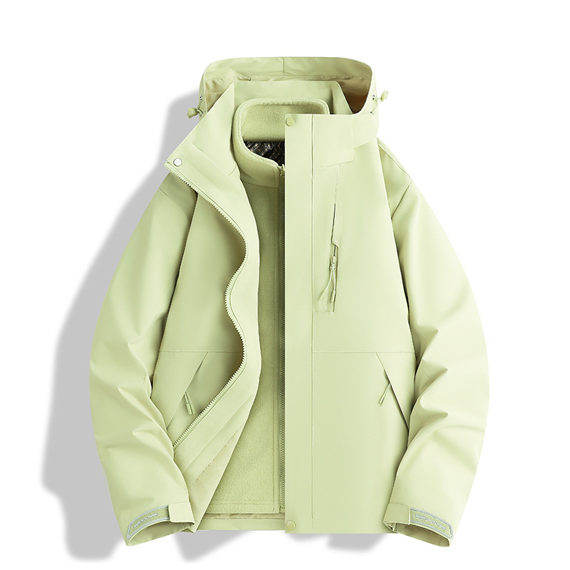 Picture of 2025 New Men's Graphene Liner Rush Clothes Three-in-One Removable Warm fleece-lined Thickened Women's Mountaineering Clothes Trendy