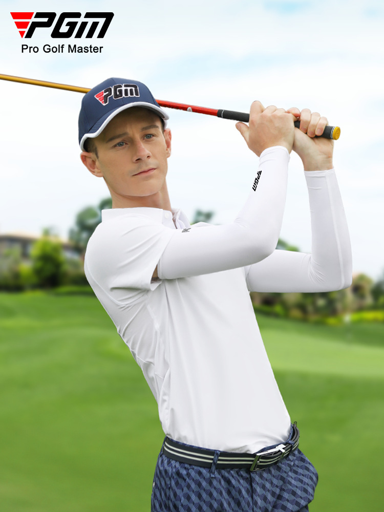 Picture of Pgm Golf Sun Protection Sleeves for Men and Women, Ice Silk Sleeves, Golf Accessories, Breathable Sun Protection