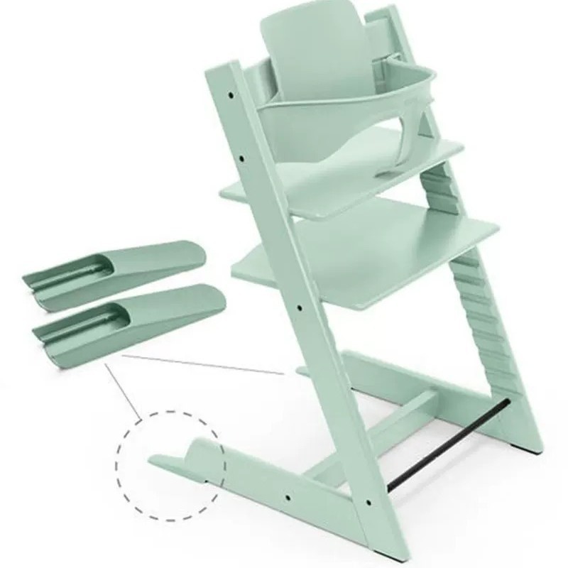 Picture of Baby dining chair put in the growth chair support leg lengthened down the accessories a pair of dining chairs anti-reverse wholesale postage