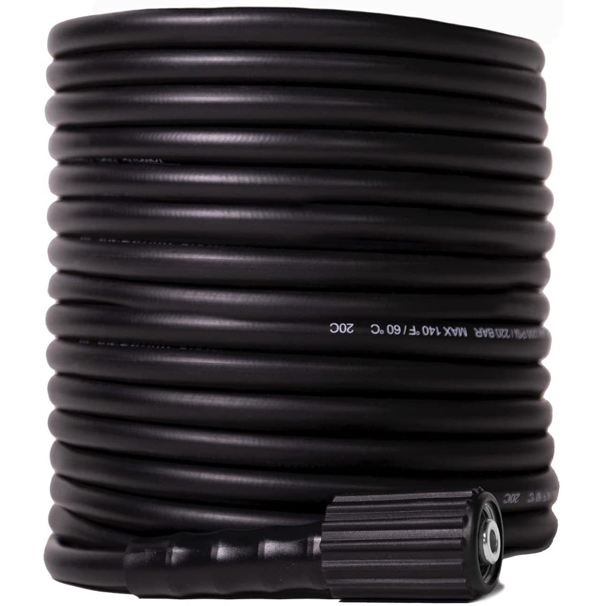 1.0/4inch 50FT( 8M ) High Pressure Washer Hose M22-14mm Thread Abrasion Resistant Hose 3000PSI