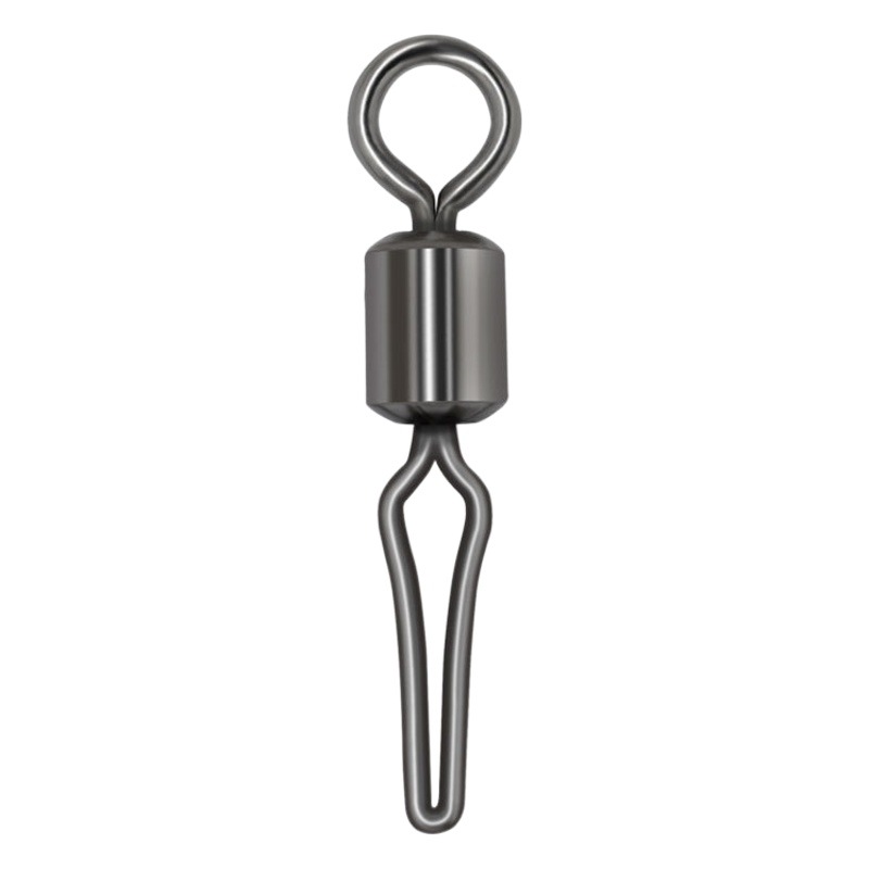 Picture of Fishing Line Clip Eight-Character Ring Fishing Supplies Fishing Gear Accessories Wholesale American Sub-Line Clip Connector