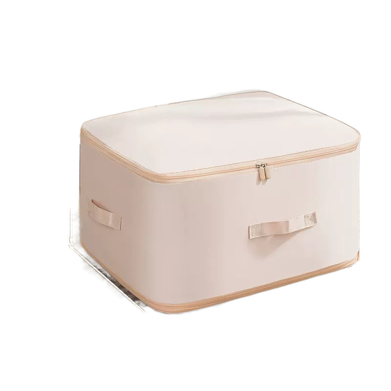 Picture of Satin Down Duvet Clothes Storage Bag Compression Bag Bedding Fit Bag Dormitory Large Capacity Cotton Quilt Clothes Storage Bag