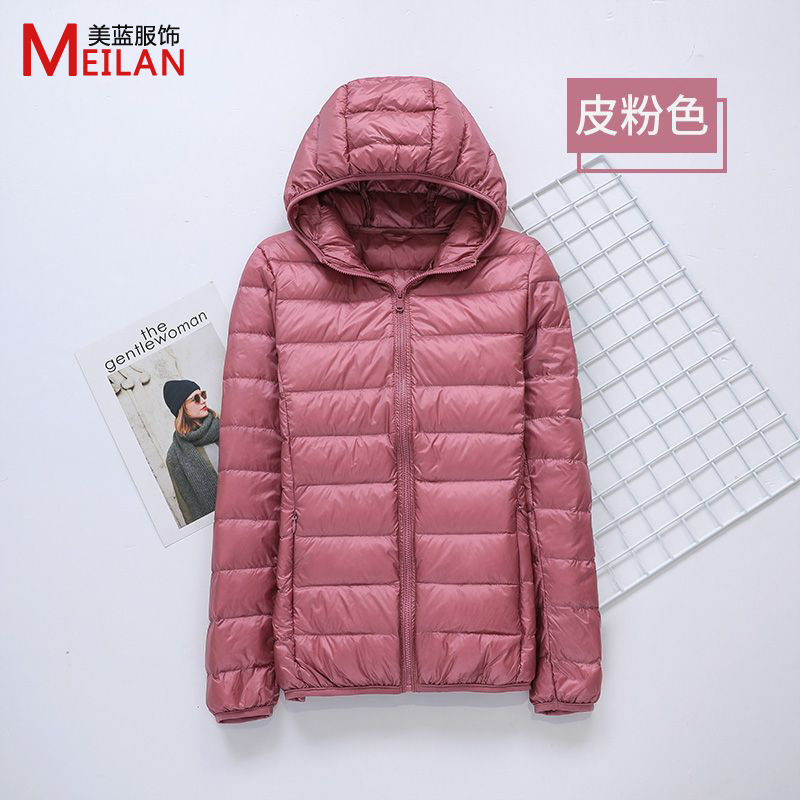 Picture of Women's down Jacket 2025 New Short Style Lightweight Thickened Warm Slim Fit Korean Style White Duck down Fashion Coat Wholesale