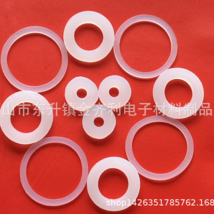 Manufacturer Supplies White Silicone Ring, Sealed Waterproof Silicone Ring, Silicone Gasket, Free Samples