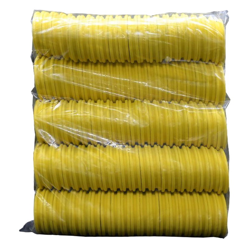 Fishing Tackle Foam Main Spool 60mm Diameter Yellow Fishing Line Coil High Density Winding Coil Environmentally Friendly Material