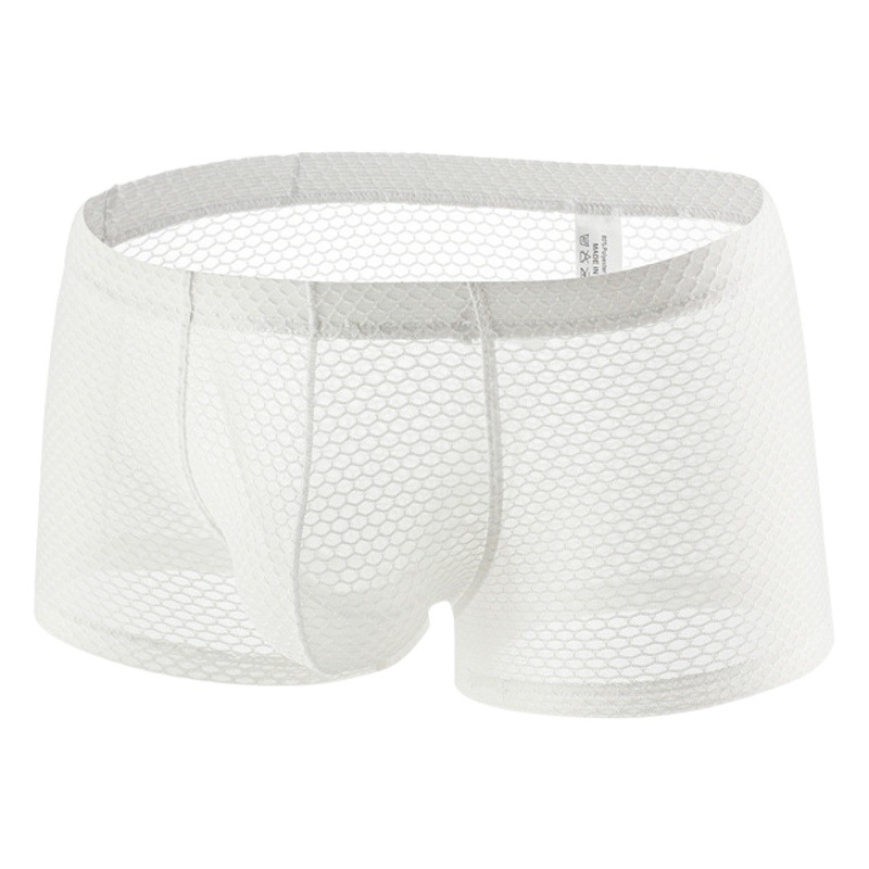 Men's Underwear Sexy Breathable Fashion Low Waist Boxers Comfortable High-end Atmospheric Summer Youth Fashionable AliExpress