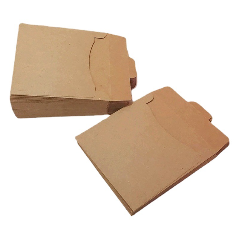 Brown Packing Paper Cd Bag Cd Greeting Card Envelope Antique European Kraft Paper Bag Species Card Document Packaging Bag Holiday Supplies