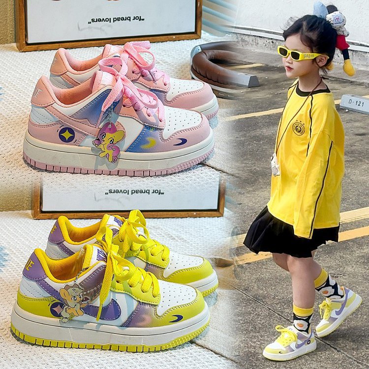 Children's Sneakers New Style 2025 Spring and Autum Comfortable and Breathable Cute Casual Shoes for Boys and Girls, Fashionable Sports Shoes and Kidsren's Shoes
