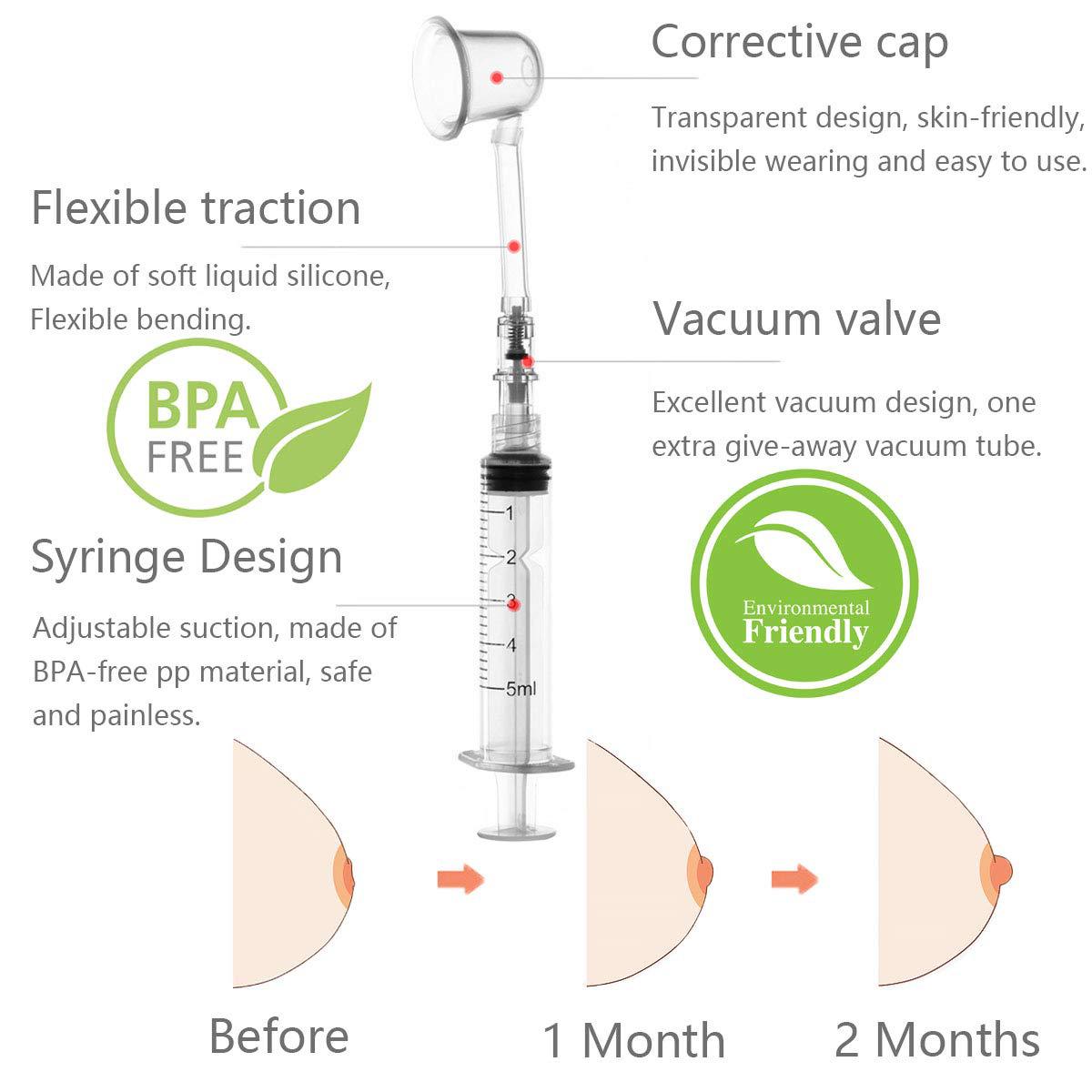 Picture of Cross-border inverted nipple aligner puller nipple attractor female nipple sucker suitable for flat nipple