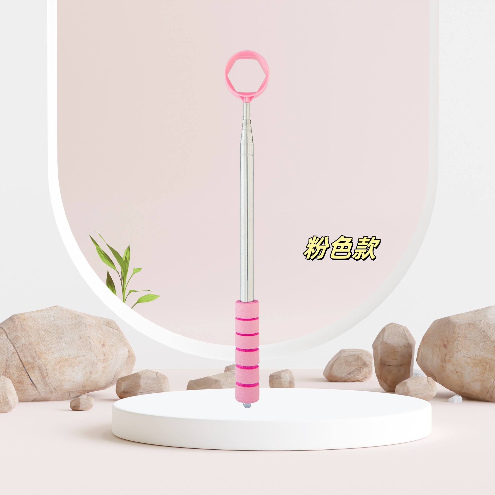 Picture of Golf Stainless Steel Ball Retriever Antenna, Extendable Golf Club Retriever, Golf Supplies