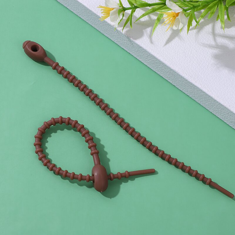 Picture of Nylon Cable Tie Silicone Cable Tie DIY Keychain Jewelry Bag Blind Box Pendant Strap Data Lanyard Winch