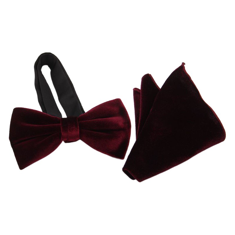 Wedding Wedding Groom Best Man Korean Suit Black Men's Golden Velvet Wedding Dress Photo Bow Tie