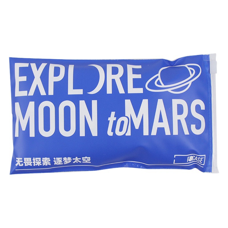 Thickened double-sided frosted zipper bag bra underwear color printing clothing bag CPE zipper self-sealing plastic packaging bag