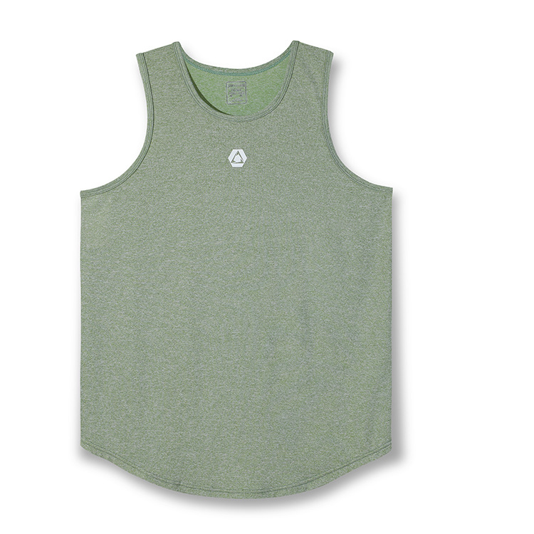 Picture of Summer Men's Running Training Sleeveless Quick-drying Clothes Sports Fitness Ice Silk Thin Loose Vest Top in stock Print