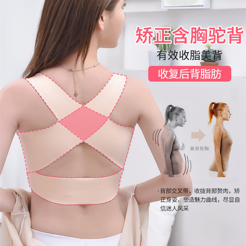 Picture of Foreign trade back best back wrapped chest women's underwear Ice Silk beauty back chest support sports yoga push up vest bra Women's