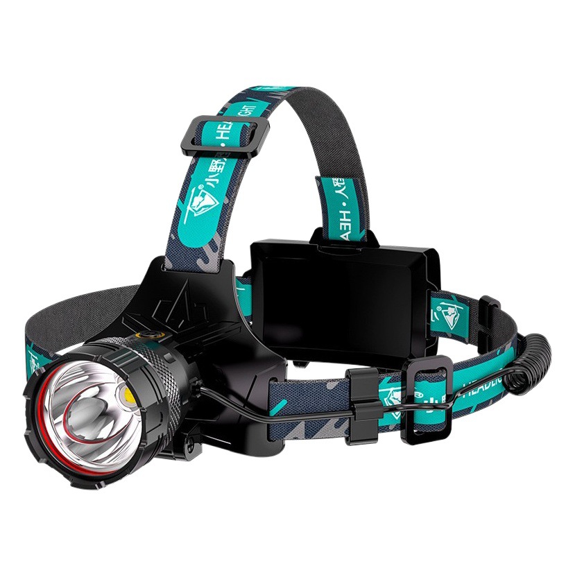 Cross-border explosions induction strong light head-mounted emergency light charging outdoor LED waterproof fishing lamp factory headlight