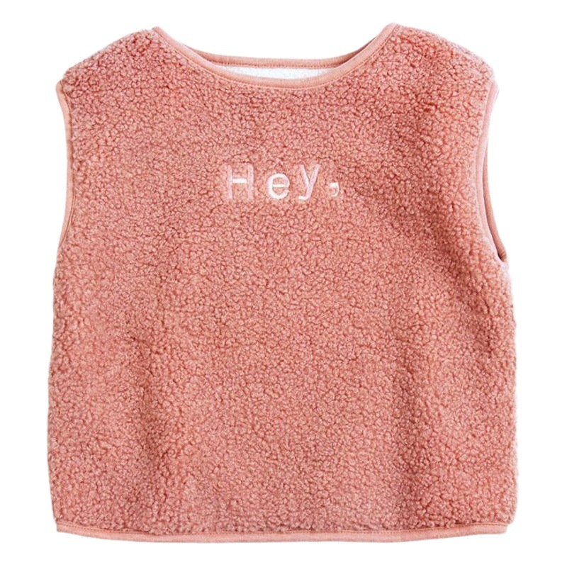 Autumn and winter outer wear boys and girls waistcoat Western style fleece-lined polar fleece baby vest children vest factory wholesale