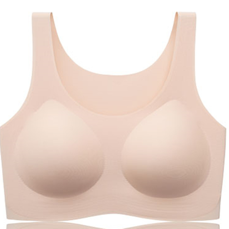 Picture of [High Quality] All-In-One Fixed Cup Thin Intimates, Seamless, Comfortable, Sports-Free, Wire-Free Vest-Style Bra