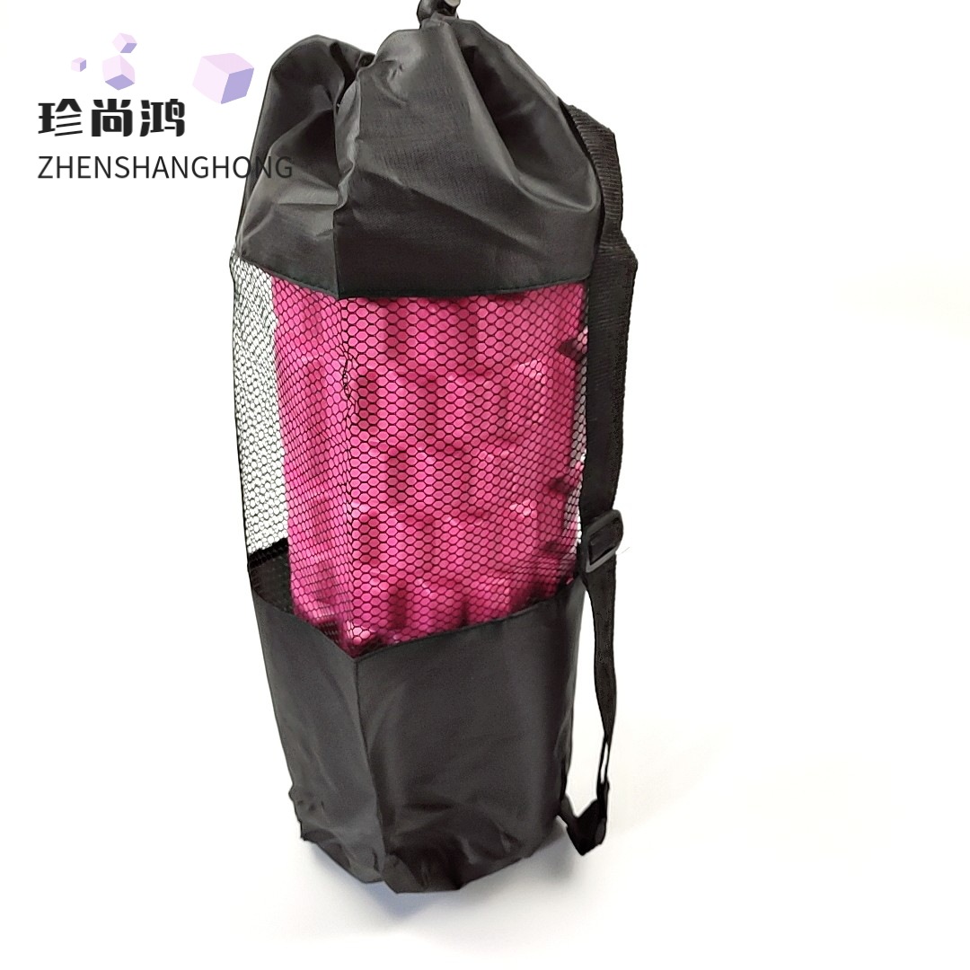 Yoga Column Foam Mesh Bag Yoga Mat Storage Bag Oxford Canvas Beam Portable Bag Waterproof Mesh Bag