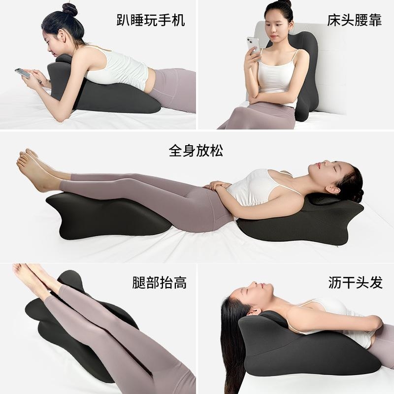 Picture of Couple's Running Room Pillow Bed for Pregnancy Preparation Cushion with the Same Room Auxiliary Artifact Intercourse Raised Ass Couple Lying down Sleeping Pillow
