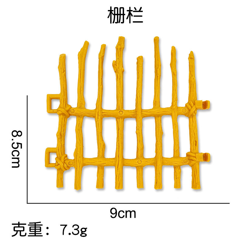 Picture of Dinosaur Animal Scene Ornaments Simulation Plant Tree Wood Volcano Stone Fence Dinosaur Egg Sand Plate Model Accessories
