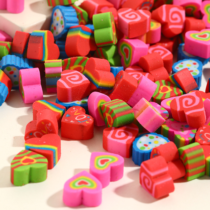 Picture of Love eraser creative children's Valentine's Day cross-border gift exam eraser school supplies eraser factory wholesale