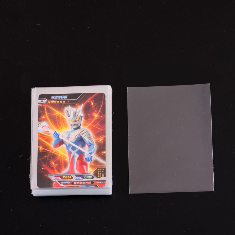 Picture of B8 Card Holder Double-Sided Transparent Hard Rubber Sleeve Photo Card Protection Hard Card Sleeve Idol Star Album 3inch