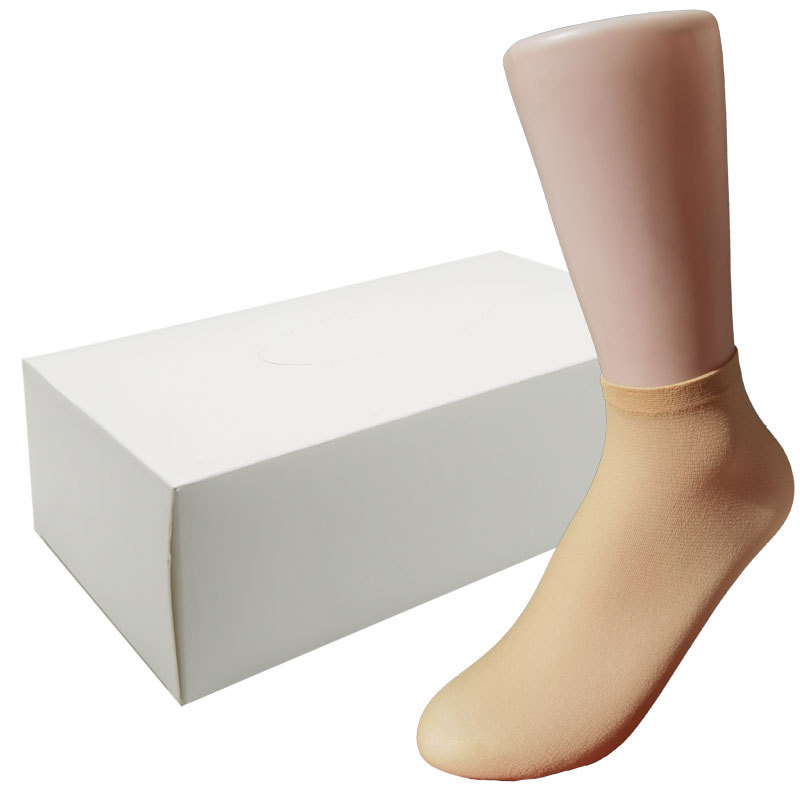 Picture of Cross-border Nylon Socks Boxed Extracted Hygienic Socks for Business Travel Daily Disposable Shoes for Shopping Mall