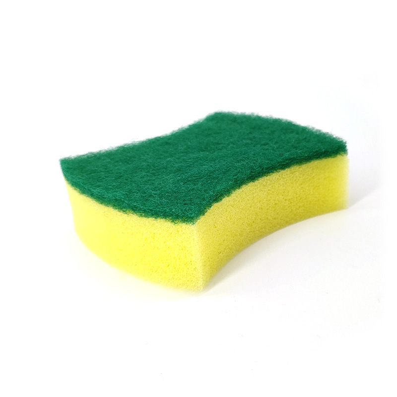 Picture of Dishwashing kitchen brush pot brush bowl artifact scouring pad dish cloth sponge wipe magic wipe factory wholesale two yuan delivery