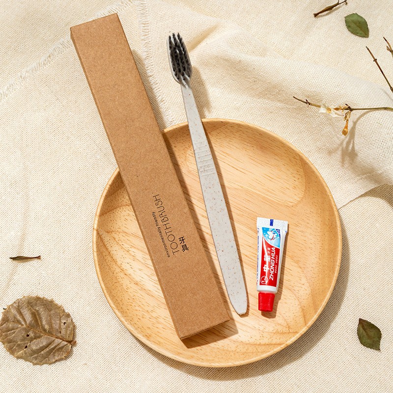 Picture of Hotel Special Hotel Toiletries Set Comb Disposable Toothbrush with Toothpaste Soft Hair Homestay Wholesale Customization