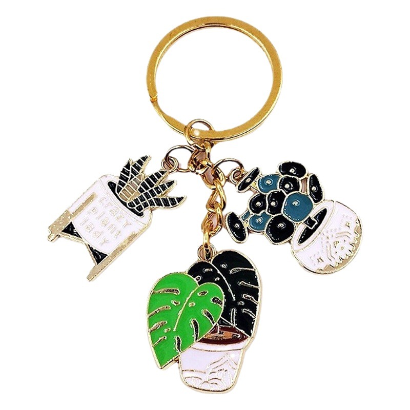 Plant Keychain for Plant Enthusiasts, Plant Care Keychain, Keychaintemu Tk Creative