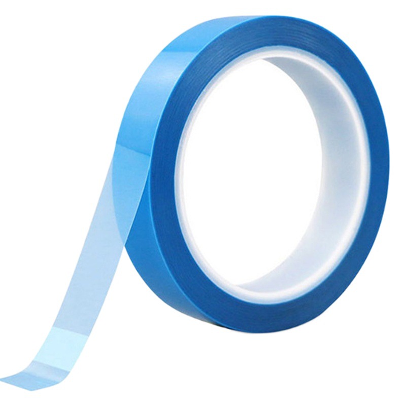 Blue refrigerator tape air conditioner fax machine printer parts fixed strong traceless blue traceless PET tape