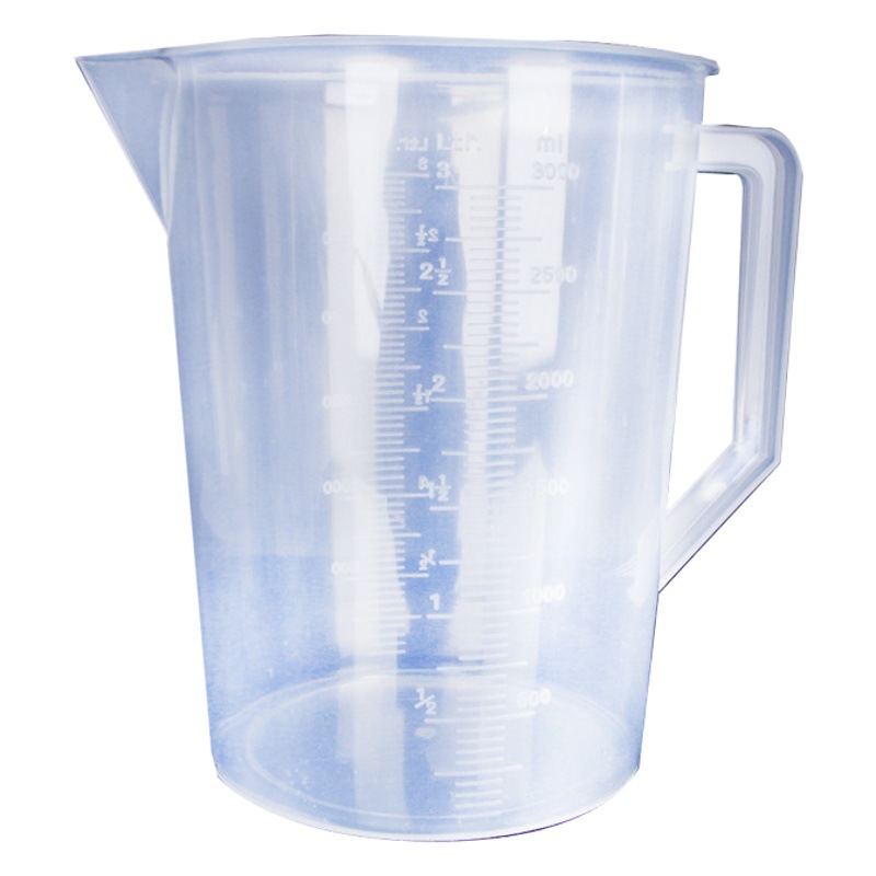 Plastic Scale Measuring Cup Various Specifications Anti-fall Anti-pressure Beaker Laboratory Measuring Cylinder Small Measuring Cup Plastic Measuring Cup