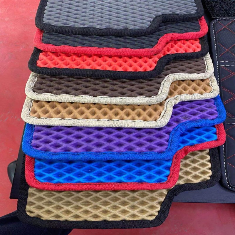 Perforated Eva Foam Material Honeycomb Cat Litter Mat Material Foam Entry Mat Slip Mat Car Floor Mat