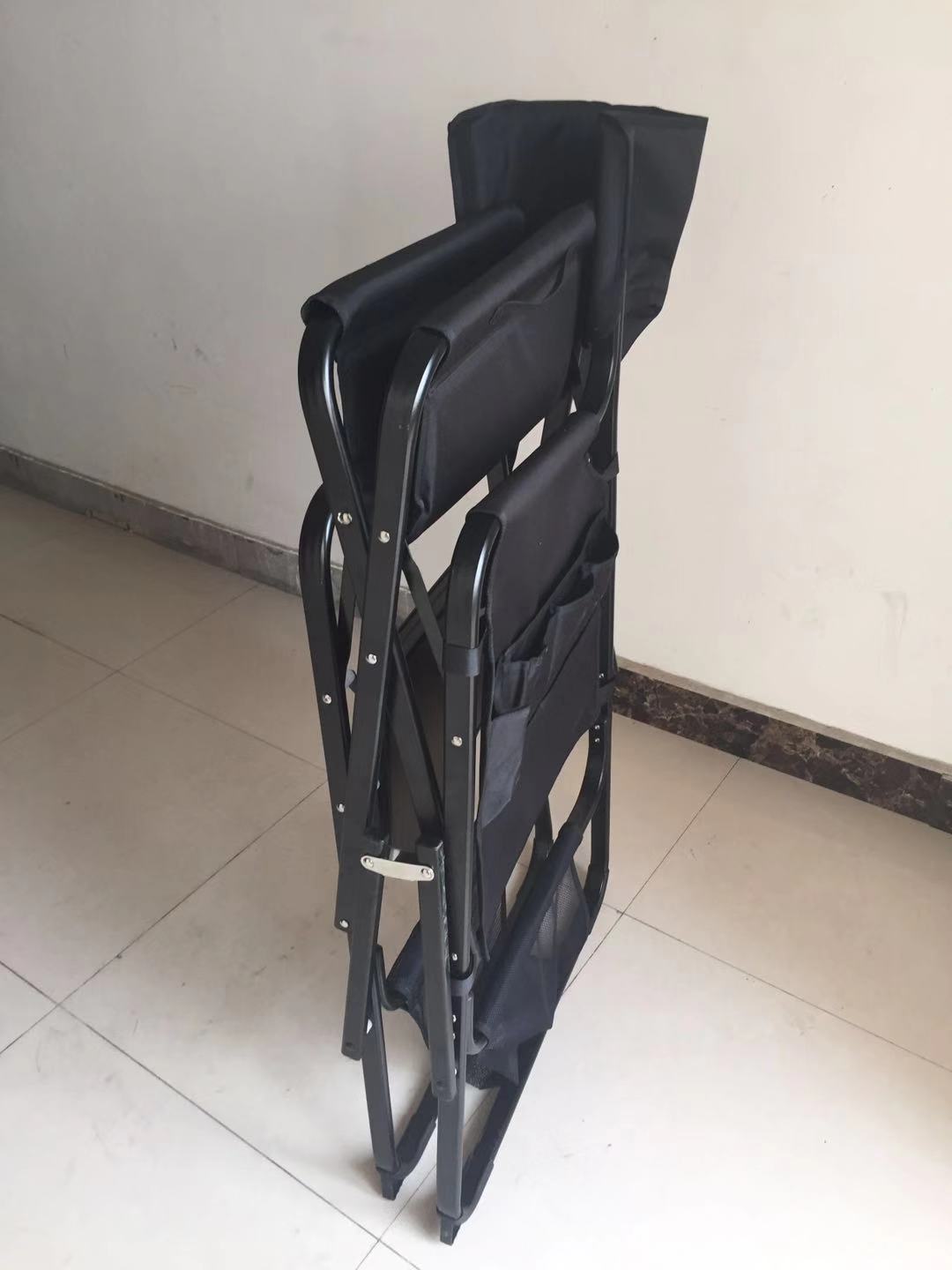 Picture of Large Director aluminum alloy chair computer leisure chair folding outdoor canvas chair beach chair office makeup chair