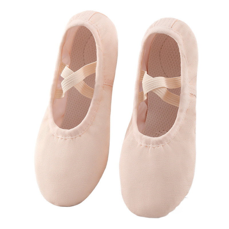 Picture of Dance Shoes Children's Women's Soft Sole Exercise Shoes Lace-up Free Dance Shoes Body Gymnastics Cat Claw Shoes Ballet Shoes Wholesale