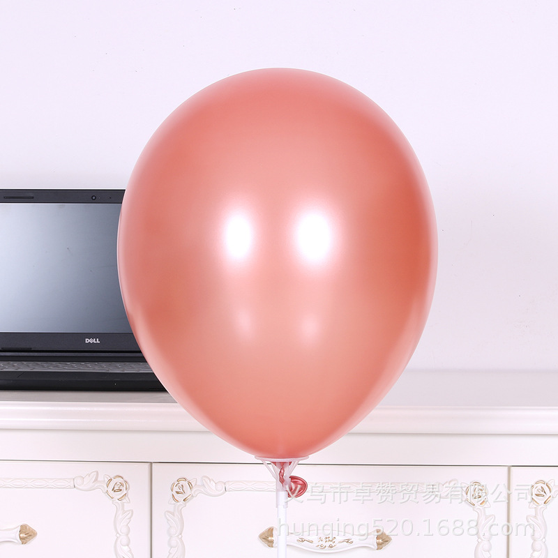 Picture of Cross-border 18 inch matted latex balloon retro color balloon wedding decoration round helium floating air ball wholesale
