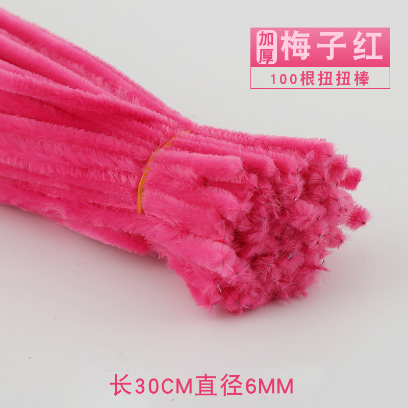 Picture of Thickened Ultra-Dense Twist Rod, Hair Root Strip, Children's DIY DIY Material Pack, Prevents Color Loss and Shedding