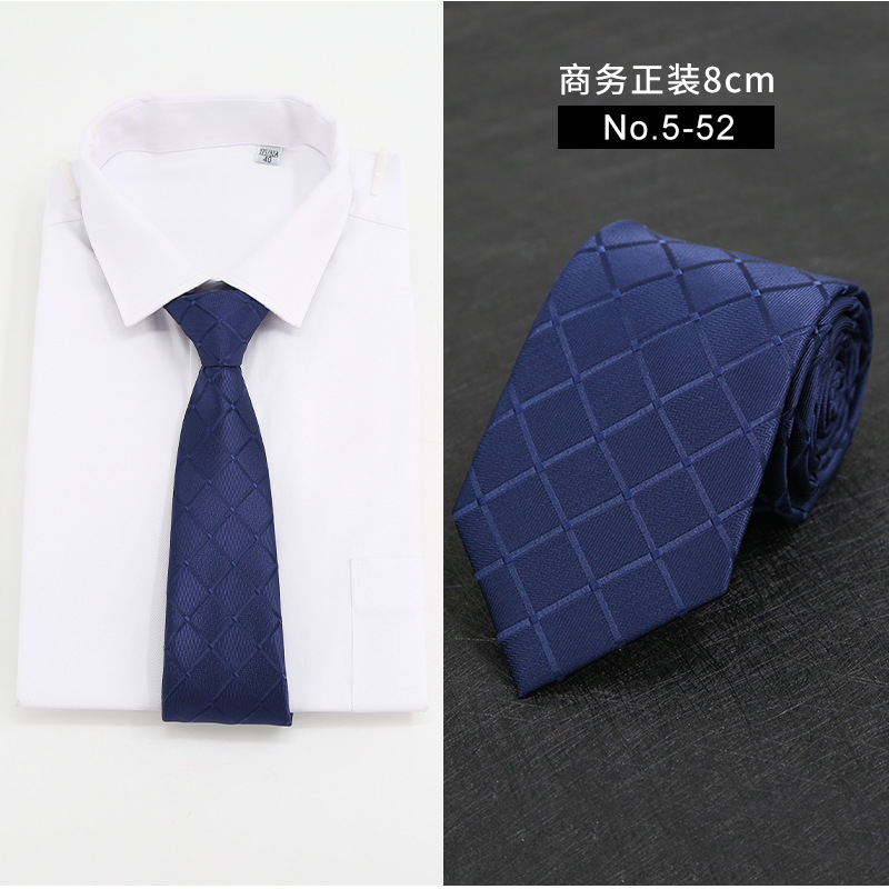 Picture of New Style Tie Men's Formal Business Casual Simple Style Solid Color Striped Arrow-Shaped Tie Manufacturer Ready Stock Wholesale