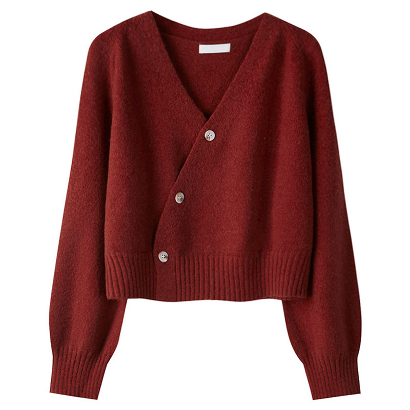 Picture of Cardigan Coat Women's Outer Wear Early Spring Autumn 2024 New Women's Lazy Style Small Loose Sweater Top