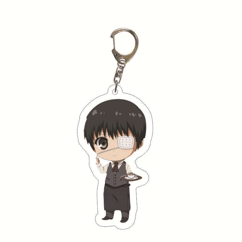 Picture of Tokyo Ghoul keychain double-sided acrylic keychain pendant