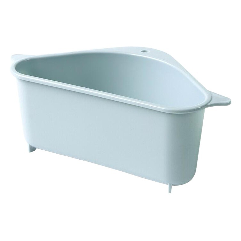 Kitchen Vegetable Storage Rack Household Washing Sink Draining Rack Triangle Storage Rack Hanger Non-perforated Draining Basket